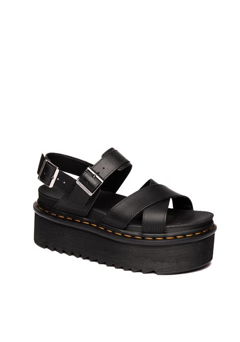 Black voss sandal DR. MARTENS | VOSS QUODLEATHER-BLACK